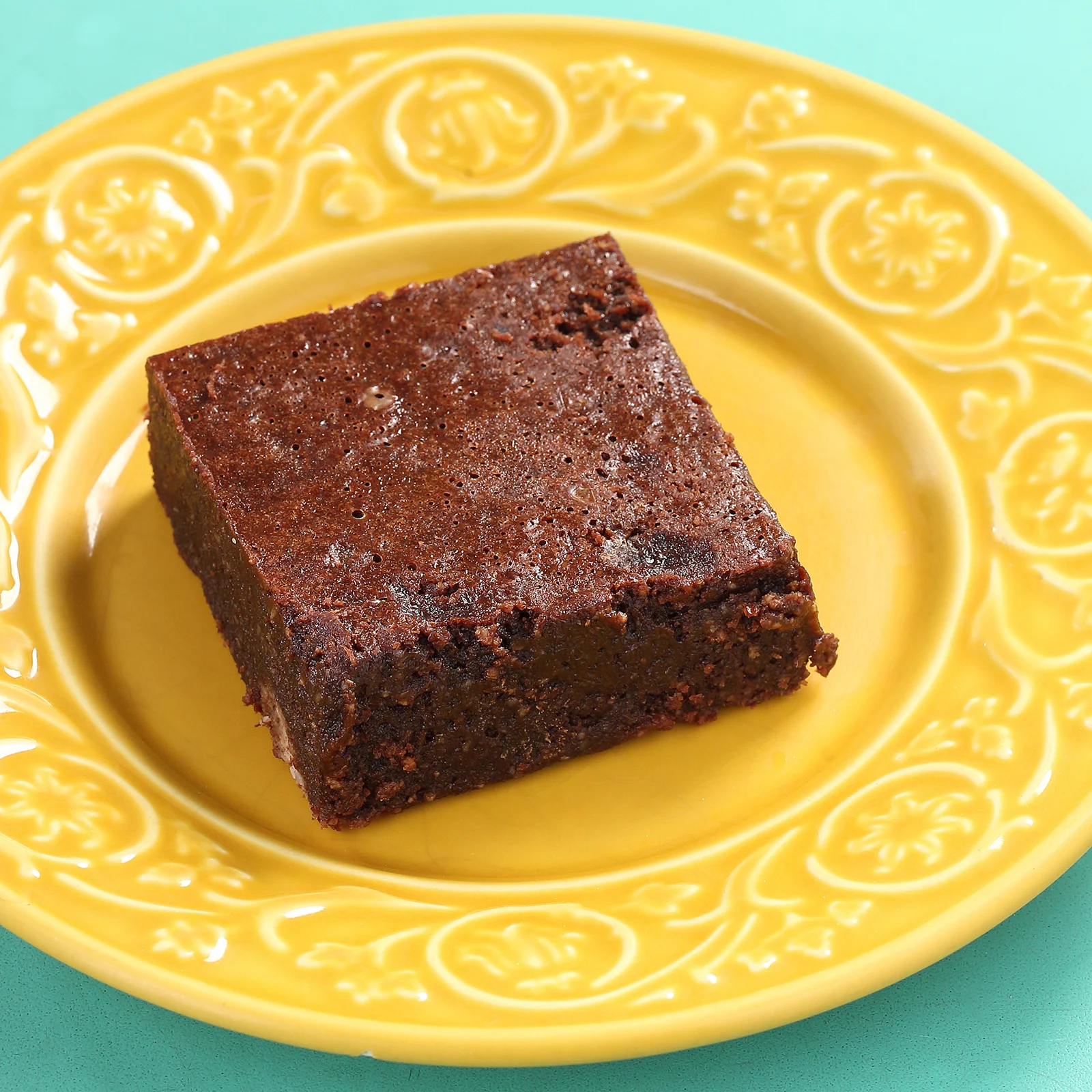 Brownie com amêndoas, fotografia oficial da Grão Fino